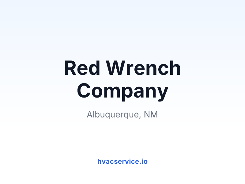 Red Wrench Company