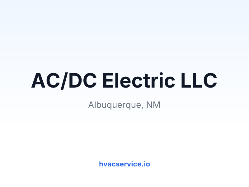 AC/DC Electric LLC