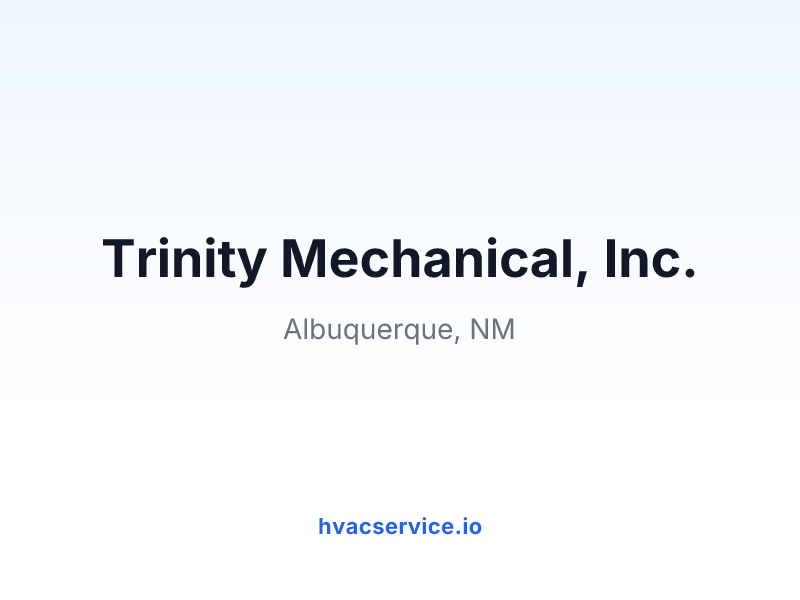 Trinity Mechanical, Inc.