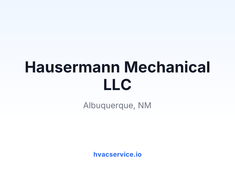 Hausermann Mechanical LLC