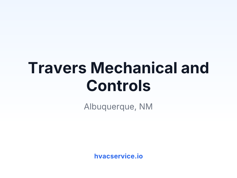 Travers Mechanical and Controls