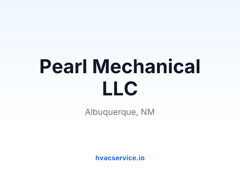 Pearl Mechanical LLC