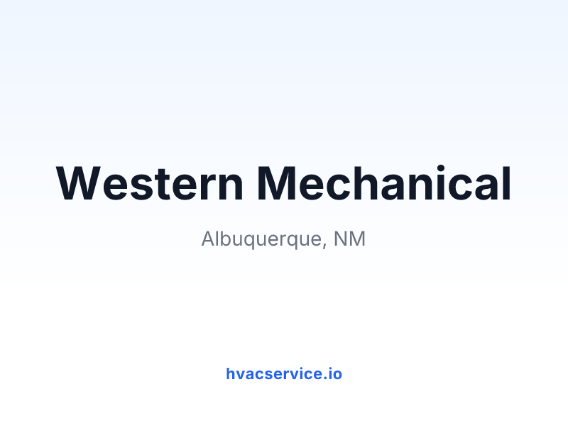 Western Mechanical