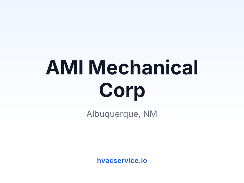 AMI Mechanical Corp