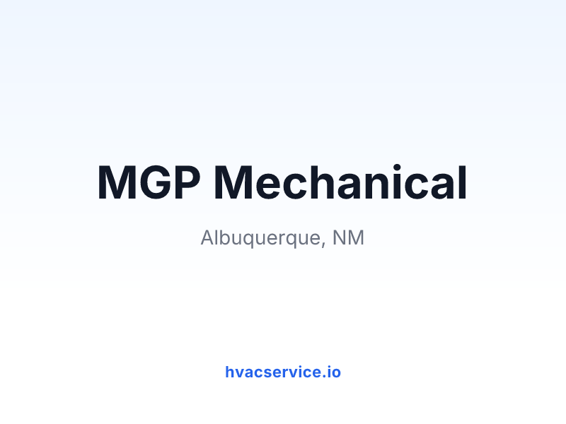 MGP Mechanical