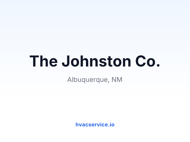 The Johnston Co.