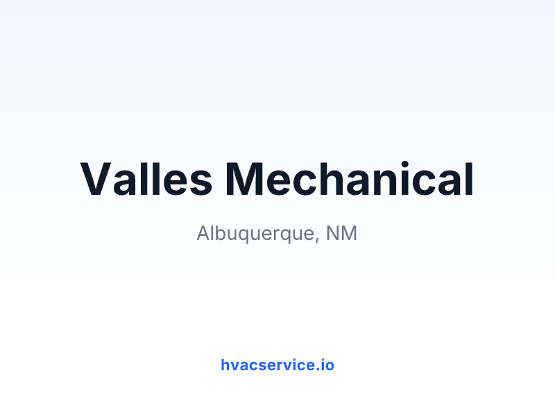 Valles Mechanical