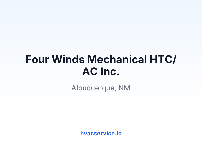 Four Winds Mechanical HTC/AC Inc.