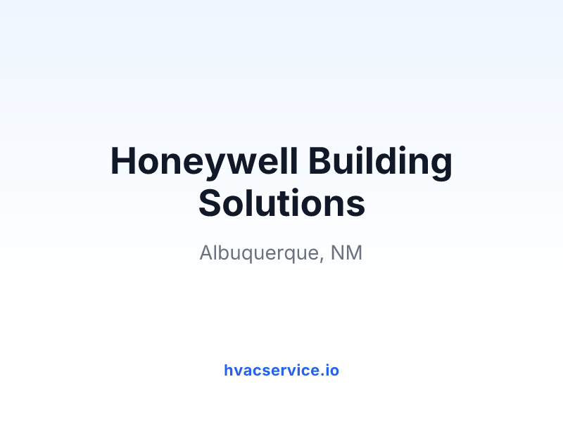 Honeywell Building Solutions