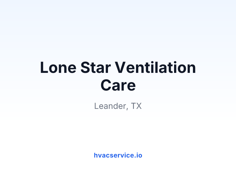 Lone Star Ventilation Care
