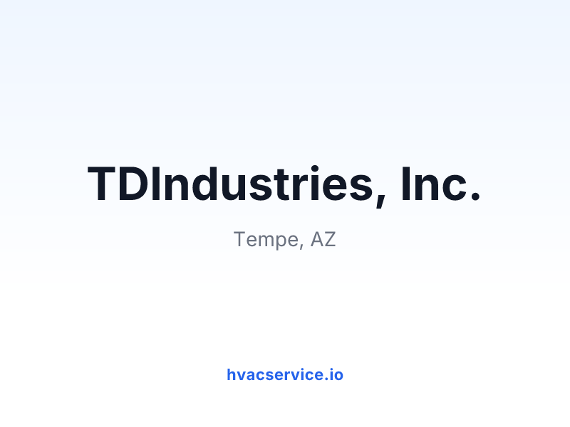 TDIndustries, Inc.