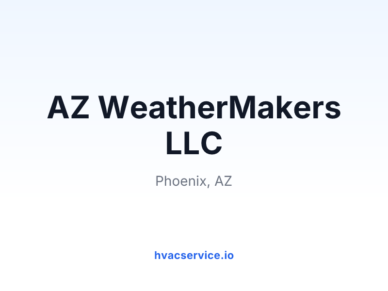 AZ WeatherMakers LLC