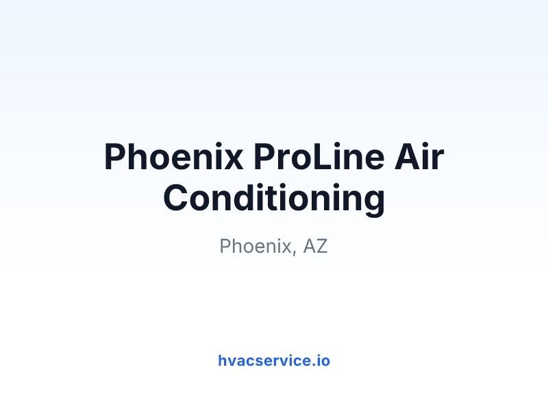 Phoenix ProLine Air Conditioning