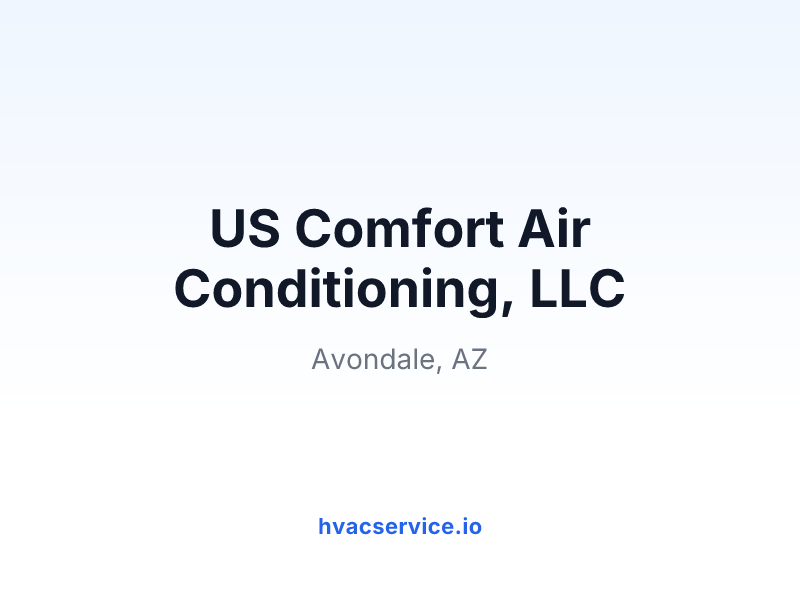 US Comfort Air Conditioning, LLC