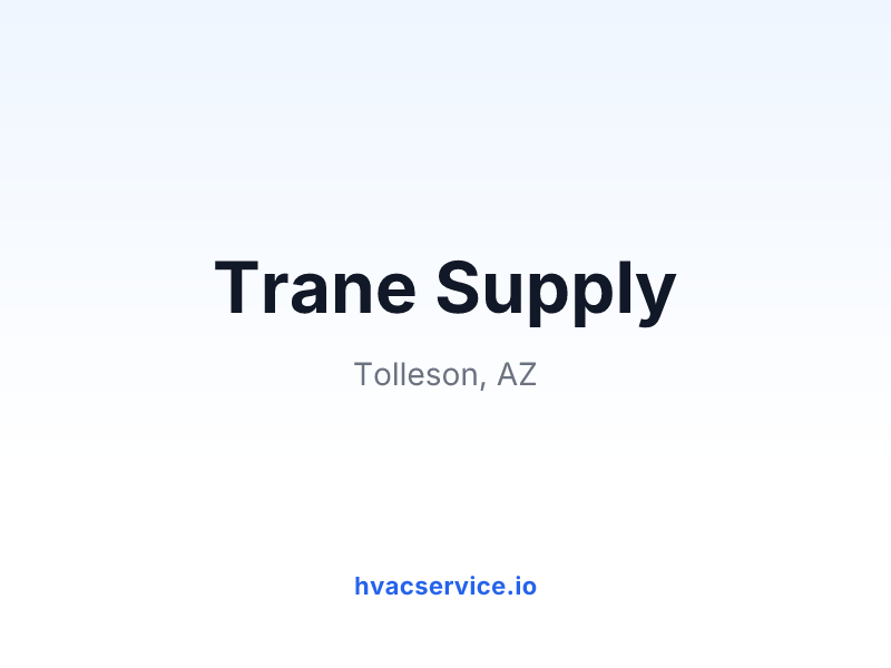 Trane Supply