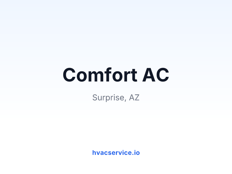 Comfort AC