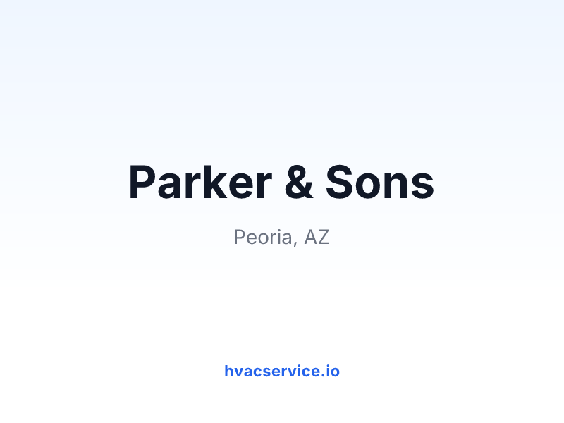 Parker & Sons