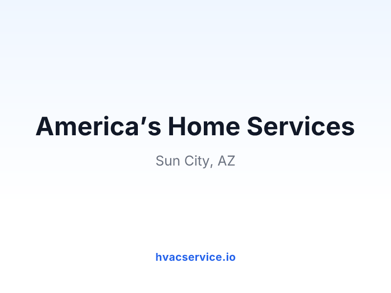 America’s Home Services
