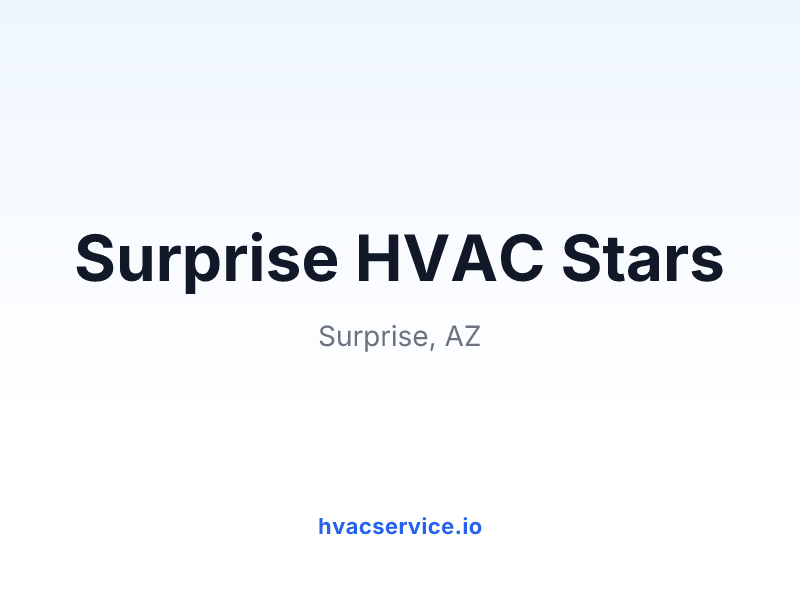 Surprise HVAC Stars