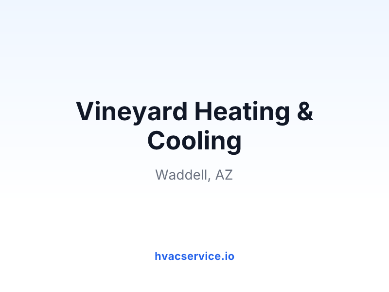Vineyard Heating & Cooling