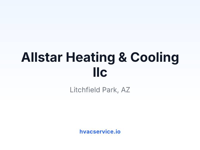 Allstar Heating & Cooling llc