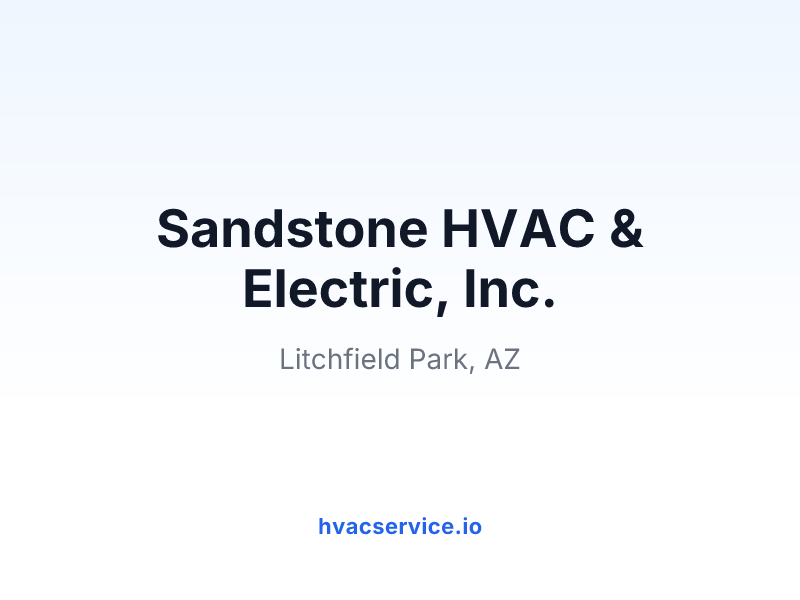 Sandstone HVAC & Electric, Inc.