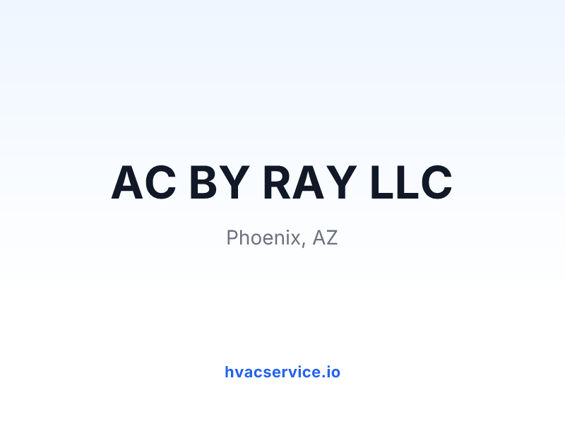 AC BY RAY LLC