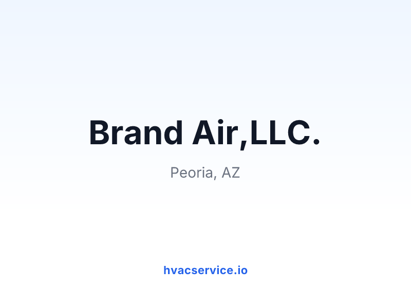 Brand Air,LLC.