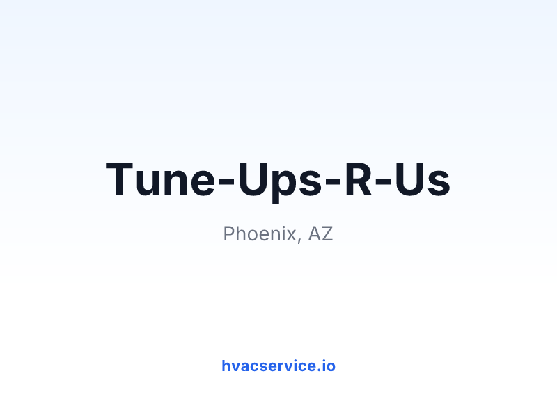 Tune-Ups-R-Us
