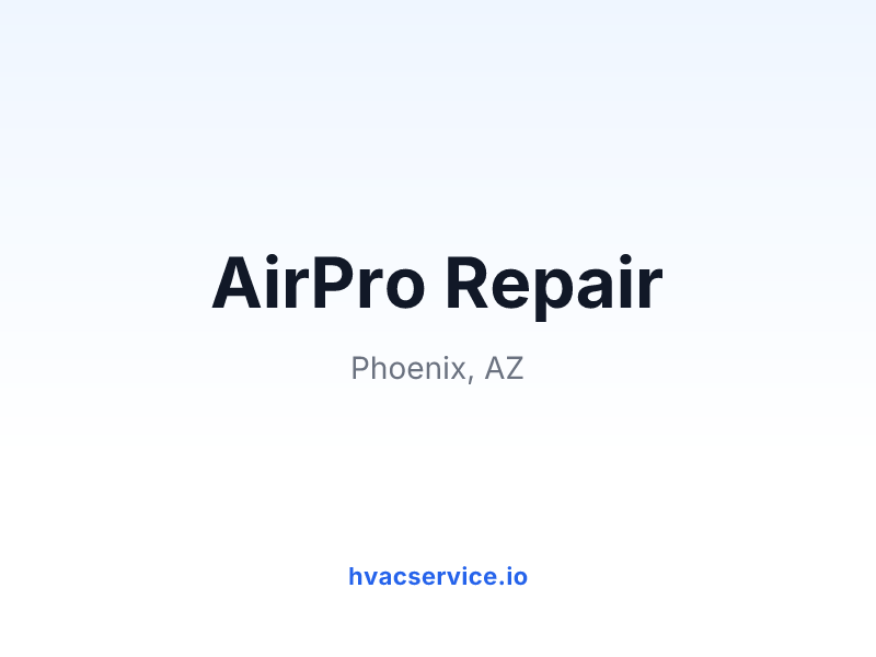 AirPro Repair