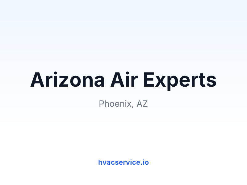 Arizona Air Experts
