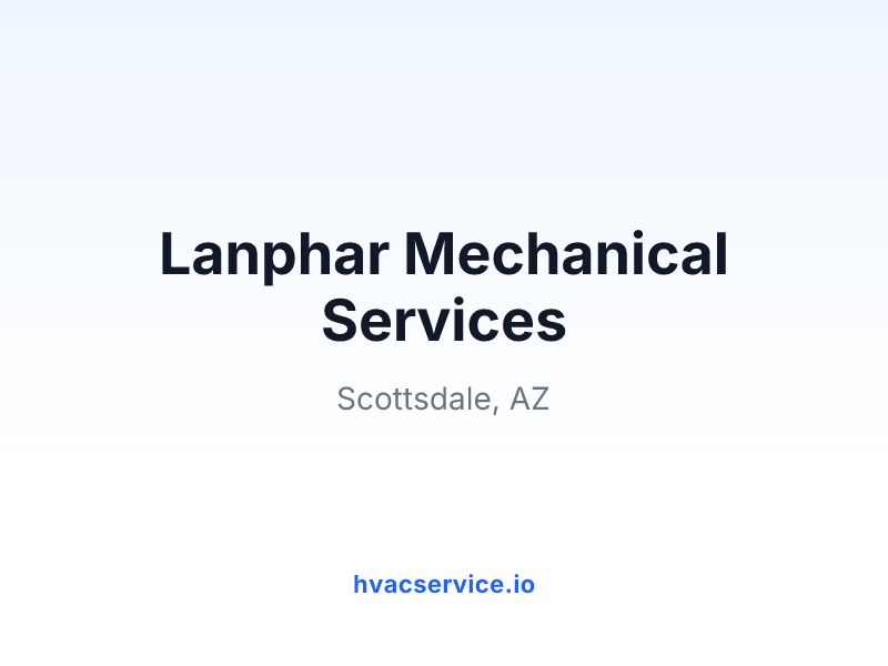 Lanphar Mechanical Services
