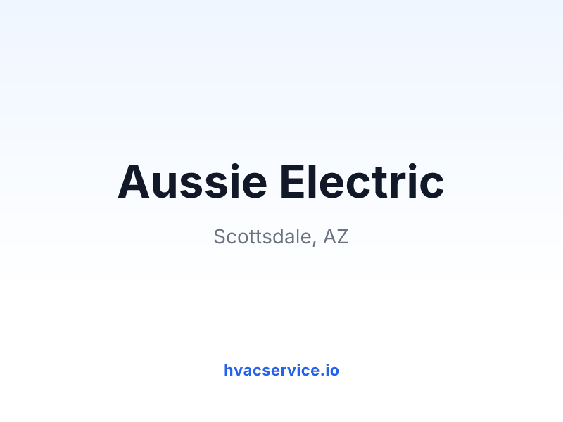 Aussie Electric