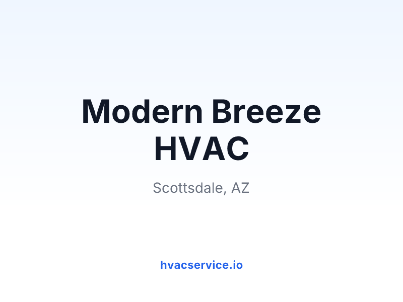 Modern Breeze HVAC