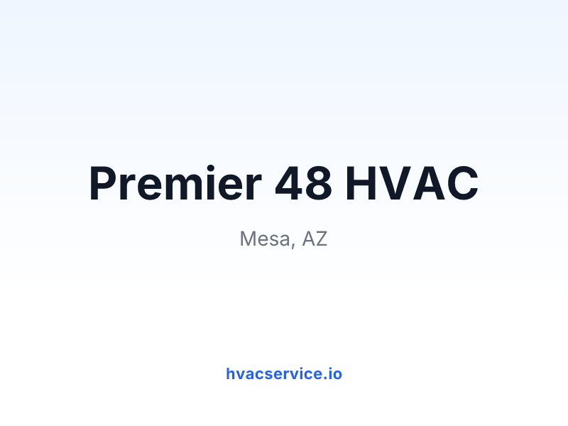 Premier 48 HVAC