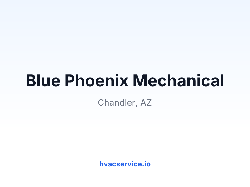 Blue Phoenix Mechanical