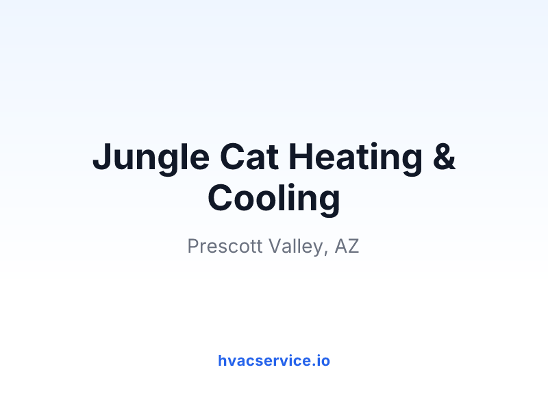 Jungle Cat Heating & Cooling