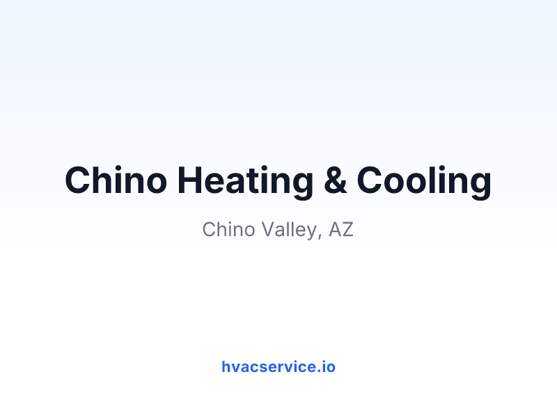 Chino Heating & Cooling