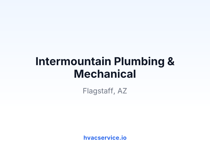 Intermountain Plumbing & Mechanical