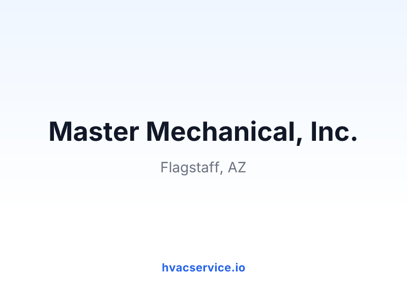 Master Mechanical