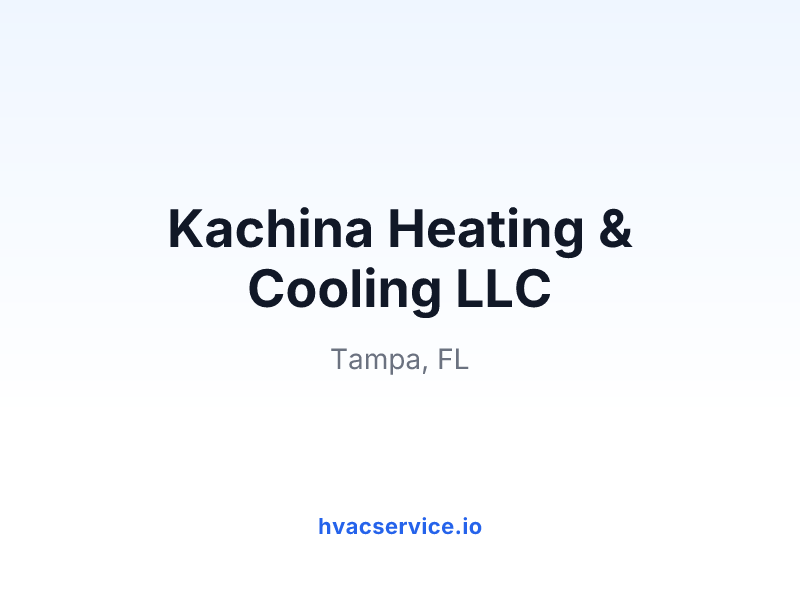 Kachina Heating & Cooling LLC