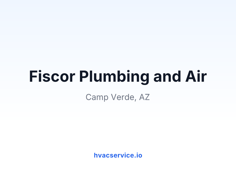 Fiscor Plumbing and Air