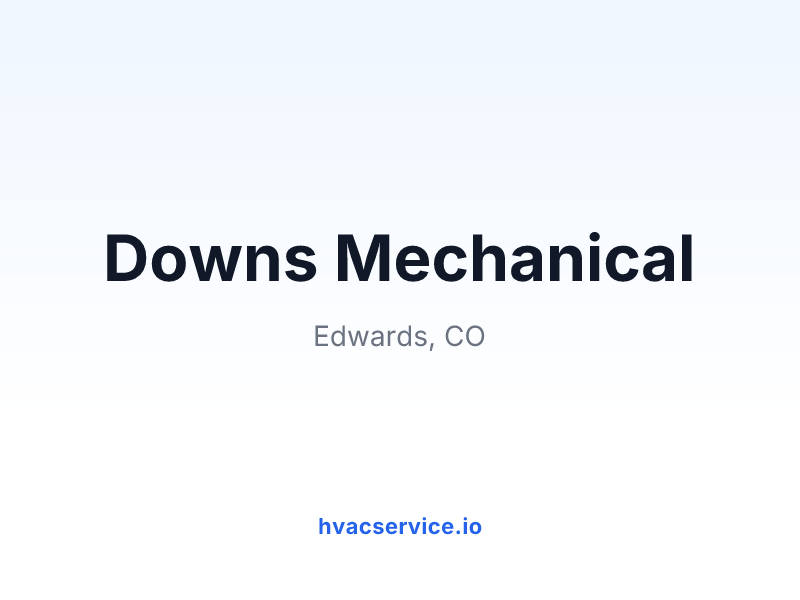 Downs Mechanical