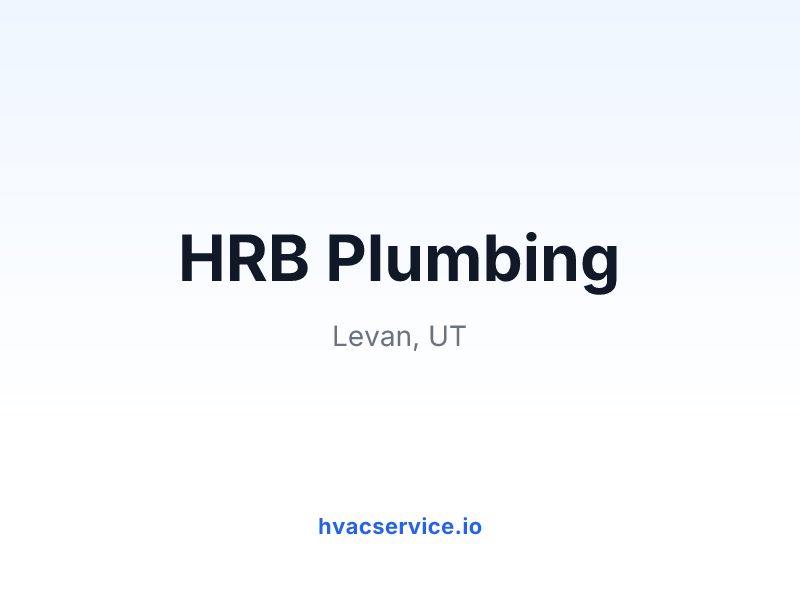 HRB Plumbing