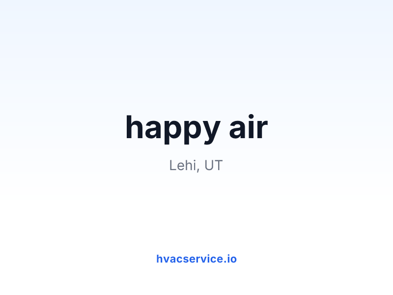 happy air