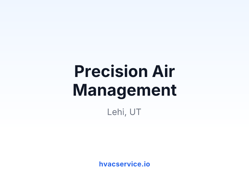 Precision Air Management