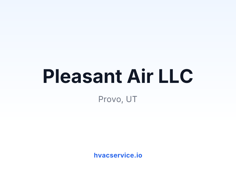 Pleasant Air LLC