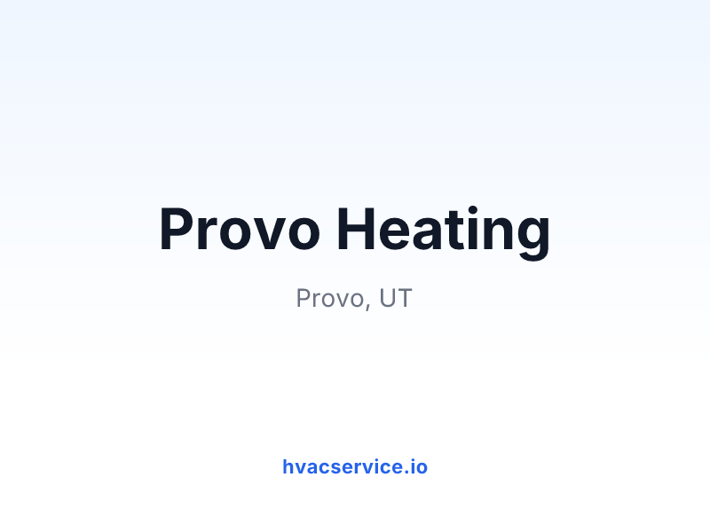 Provo Heating