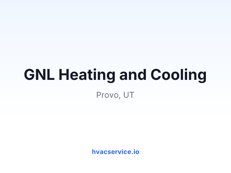 GNL Heating and Cooling