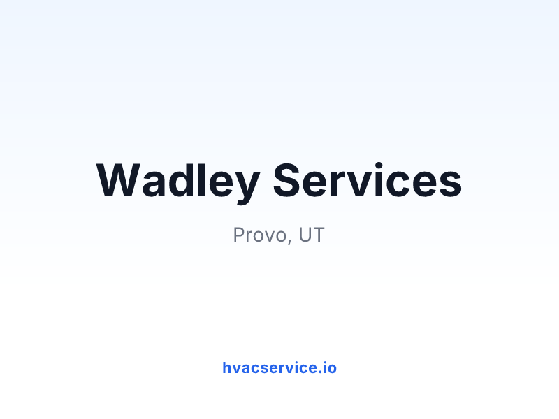 Wadley Services